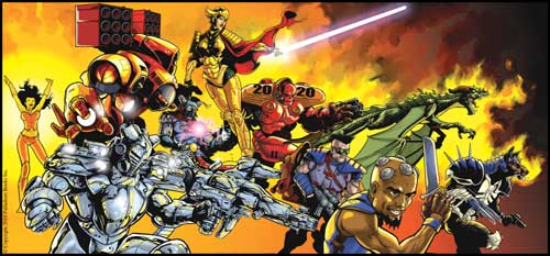 Rifts 20 Year Anniversary Color Print